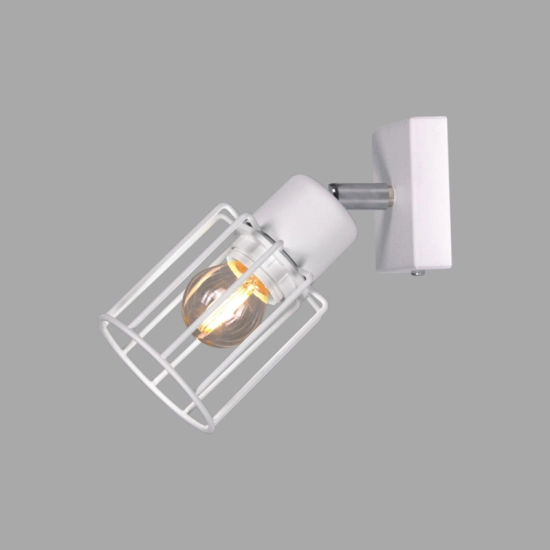 Designerska lampa ścienna idealna do sypialni E27