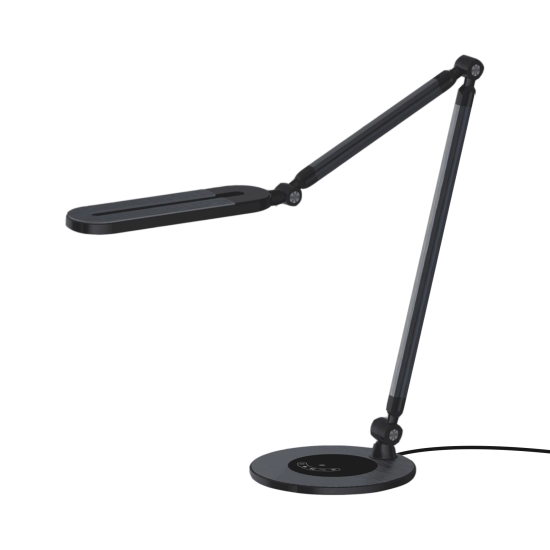 Elegancka lampka kreślarska LED, regulowana lampa biurkowa