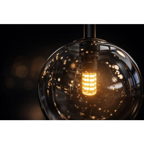 Lampa wisząca idealna do pokoju dziennego, na żarówki z trzonkiem G9