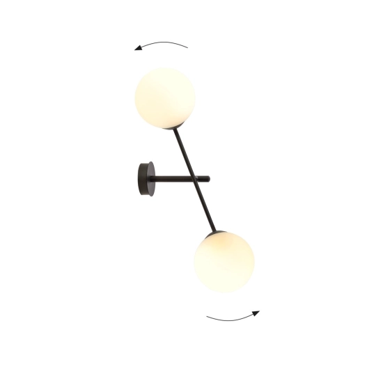Nowoczesna, minimalistyczna lampa ścienna do stylowej sypialni
