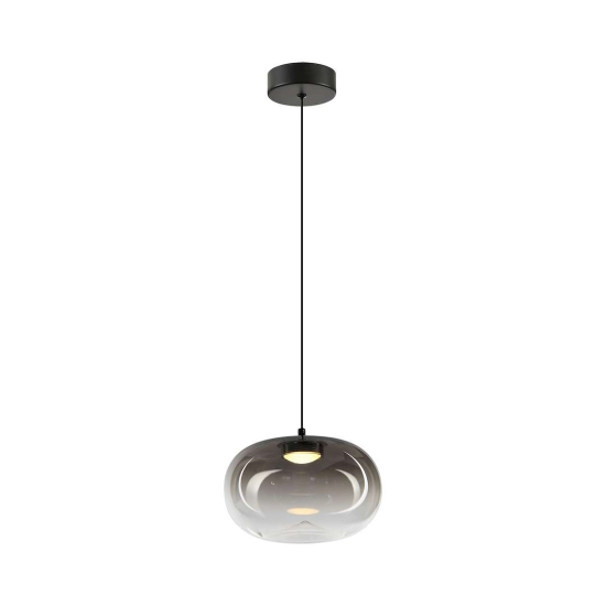 Lampa wisząca LED ze szklanym, gradientowym kloszem