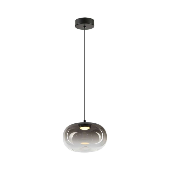 Lampa wisząca LED ze szklanym, gradientowym kloszem