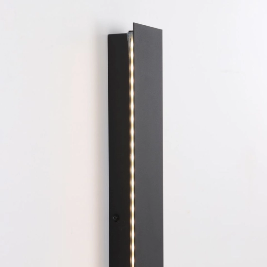 Nowoczesna lampa elewacyjna, prosty kinkiet LED 9W 4000K 30cm