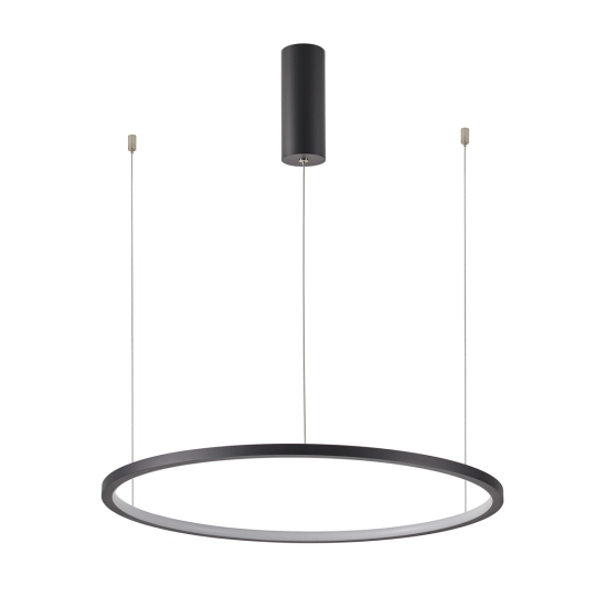 Geometryczna lampa wisząca ze zmienną barwą światła ⌀80cm