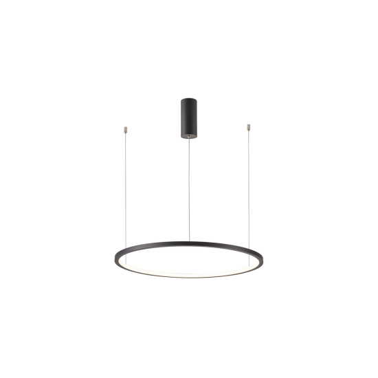 Geometryczna lampa wisząca ze zmienną barwą światła ⌀80cm