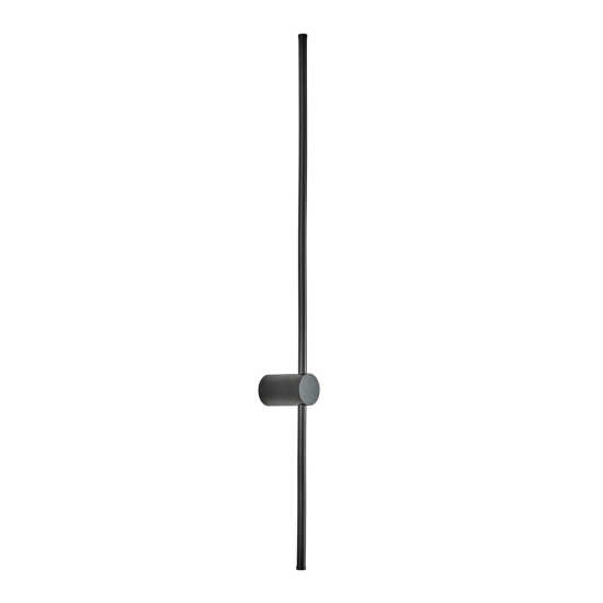 Minimalistyczna lampa ścienna, długa listwa LED 90,4cm 4000K