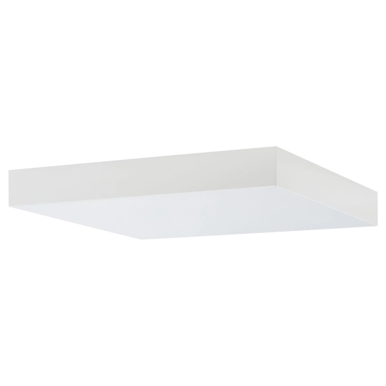 Minimalistyczny plafon o wymiarach 30x30cm, neutralne światło LED 4000K