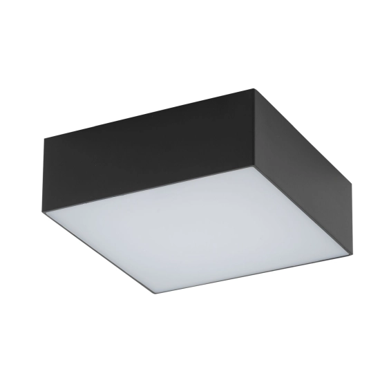 Geometryczny downlight ze światłem LED, do korytarza 11x11cm 4000K