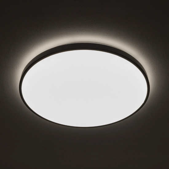 Plafon LED do łazienki, ciepła barwa światła IP44 ⌀49cm 3000K