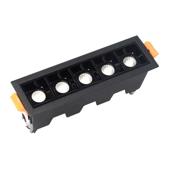 Długa lampa podtynkowa LED barwa neutralna 4,5x14,5cm 4000K