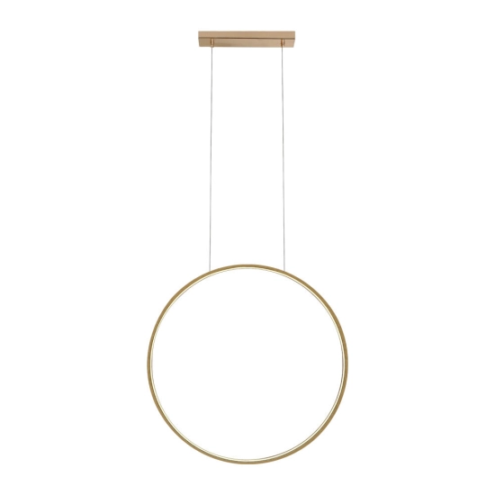 Minimalistyczna, ledowa lampa wisząca koło ⌀57cm 4000K