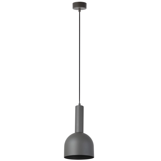 Prosta lampa wisząca w minimalistycznym stylu, ciemna oliwka VITRUM