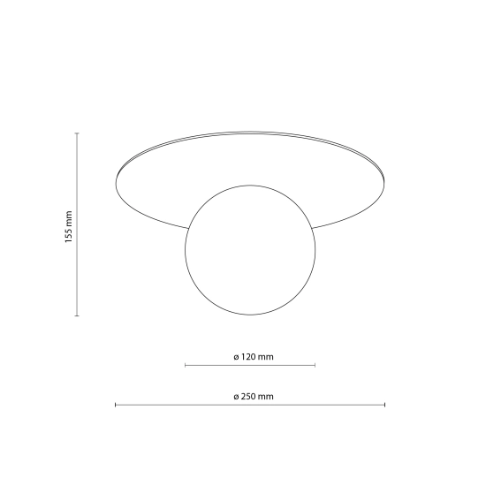 Różowa, minimalistyczna lampa sufitowa do pokoju dziewczynki