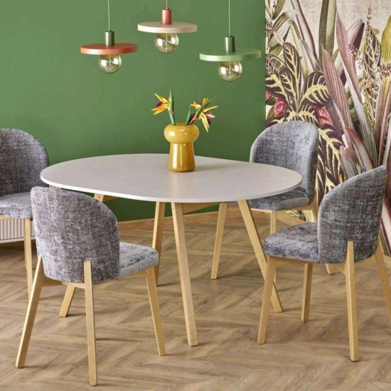 Lampa wisząca w kolorze zielonym z odsłoniętą żarówką