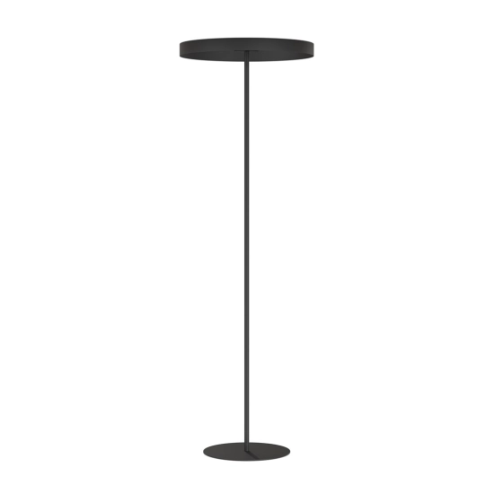 Lampa podłogowa w kolorze czarnym do loftowych wnętrz