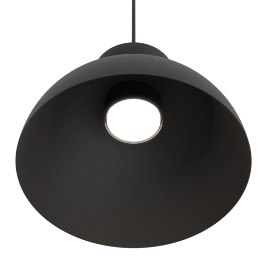 Ponadczasowa lampa wisząca w kolorze czarnym