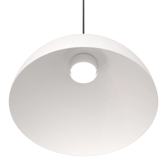 Lampa wisząca w kolorze biało-czarnym, GX53