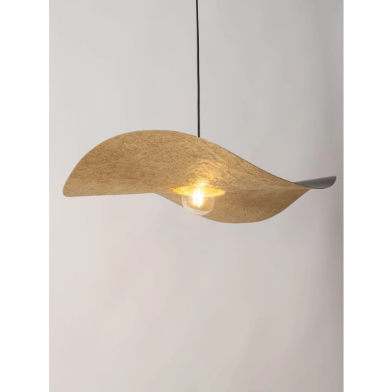 Dekoracyjna, nowoczesna lampa wisząca, kapelusz na 1 żarówkę ⌀76cm