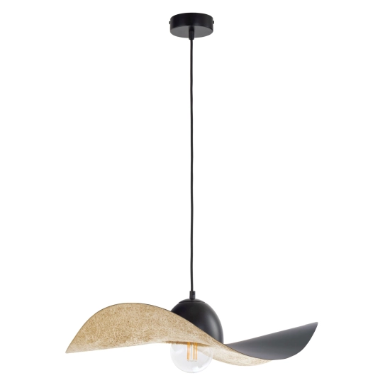 Designerska lampa wisząca kapelusz do sypialni i salonu ⌀55cm