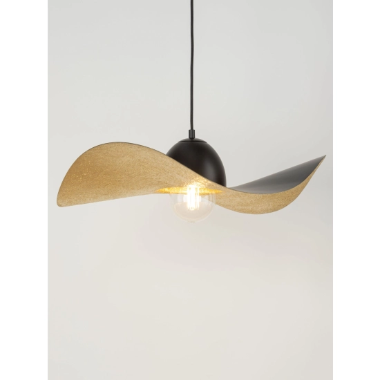 Designerska lampa wisząca kapelusz do sypialni i salonu ⌀55cm