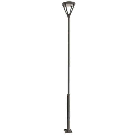 Lampa ogrodowa stojąca LED, wysoka, z ciepłą barwą światła | MARS