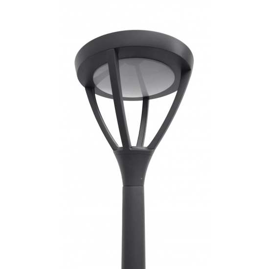 Lampa ogrodowa stojąca LED, wysoka, z ciepłą barwą światła | MARS
