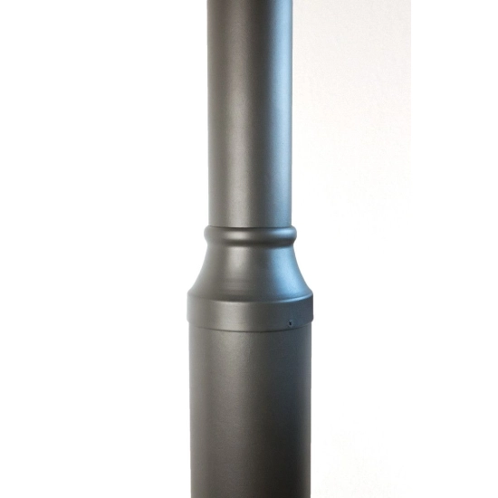 Lampa ogrodowa o wysokości 425 cm z głowicą w kształcie obręczy | STER MAX