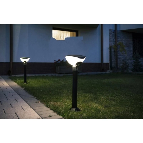 Elegancka lampa stojąca do ogrodu, ozdoba i oświetlenie ogrodu| TEO