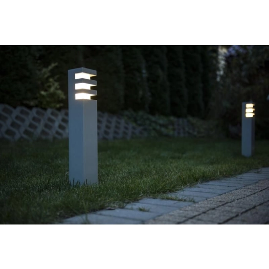 Lampa zewnętrzna w kolorze ciemnego popielu, trzonek E27| RADO