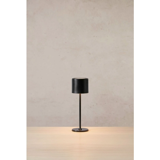 Bezprzewodowa, ładowana lampka stołowa LED z ciepłym światłem