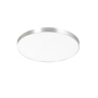 Okrągła, biało-srebrna lampa sufitowa, wewnętrzny plafon LED do kuchni