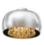 Plafon, lampa sufitowa w stylu glamour, błyszczące kryształki ze szkła