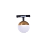 Złoto-biała kula, reflektor LED do szyny 1-fazowej magnetycznej