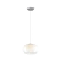Lampa wisząca LED w kolorze białym o regulowanej długości zwisu