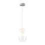Lampa wisząca LED w kolorze białym do skandynawskich wnętrz
