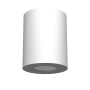 Nieruchomy reflektor sufitowy w kształcie tuby, downlight 10x8cm GU10/PAR16
