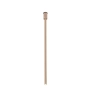 Ozdobna, smukła tuba natynkowa, długi spot - platyna mat 120cm