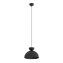 Ponadczasowa lampa wisząca w kolorze czarnym