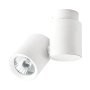Biały reflektor, na wymienną żarówkę GU10, idealny do korytarza